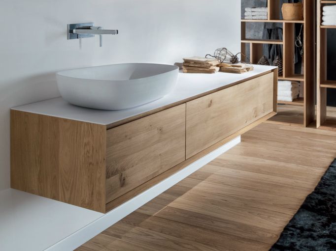 SHAPE EVO | Meuble sous-vasque en bois By FALPER design Michael Schmidt
