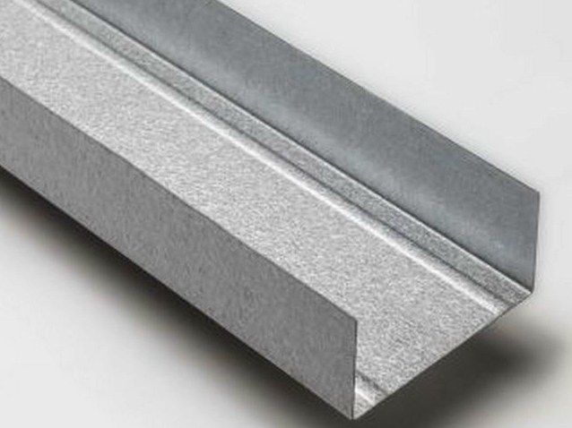Cartongesso Profili Guida U 40/100/40 Din Profilo Per Cartongesso Lunghezza 300 Cm Montaggio A Secco Cartongesso - 10