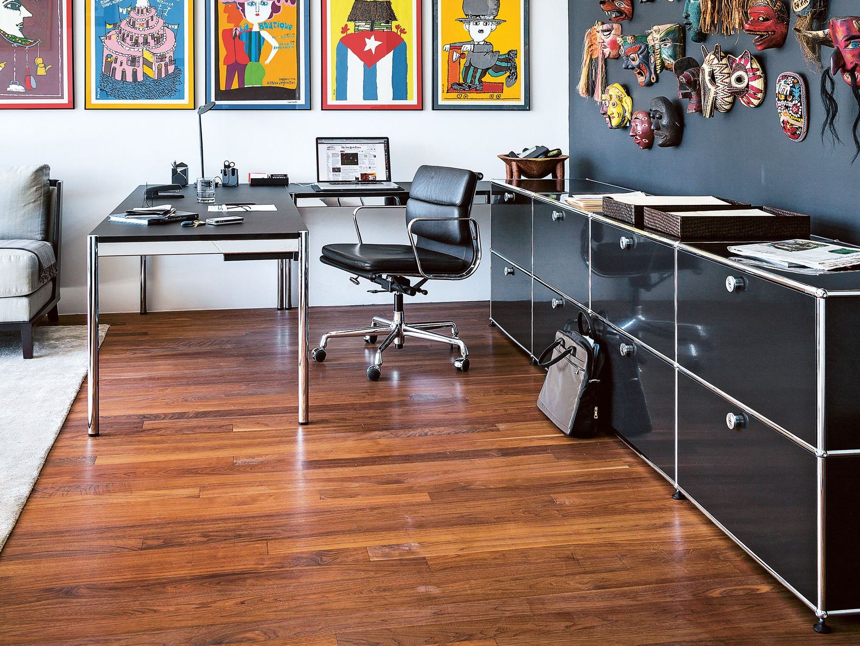 USM HALLER STORAGE FOR HOME OFFICE | Büroschrank By USM Design Fritz Haller