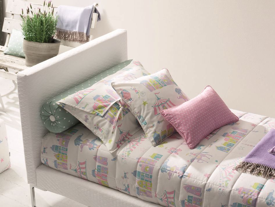 IPERSAN Completo Letto Fotografico Fine-Art Disegno Birds In 100% Puro Cotone, 2 Piazze Multicolore 88885571