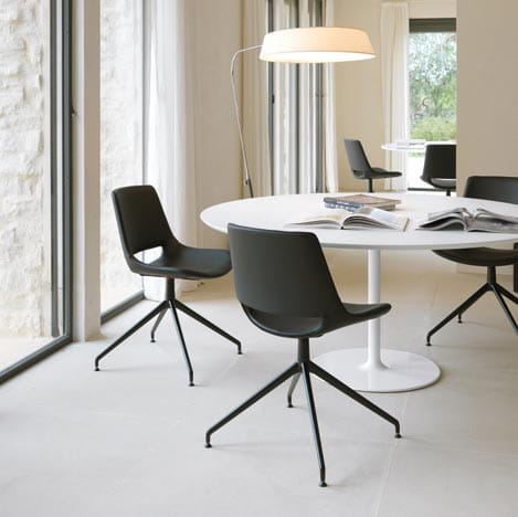 DIZZIE H 74 | Runder Tisch By arper Design Lievore Altherr Molina