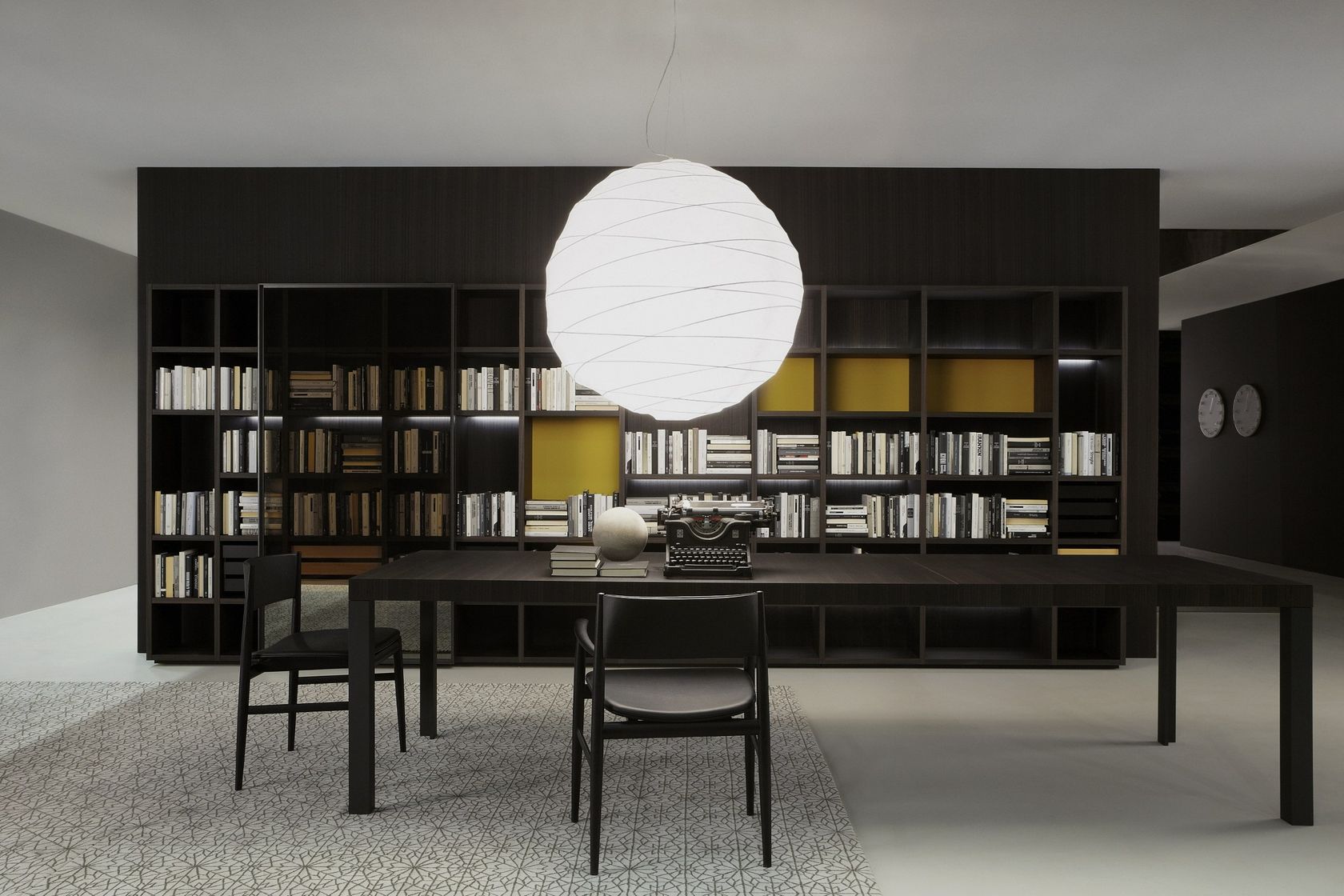 SYSTEM 2012 Open Bookcase in Eucalypt By Porro