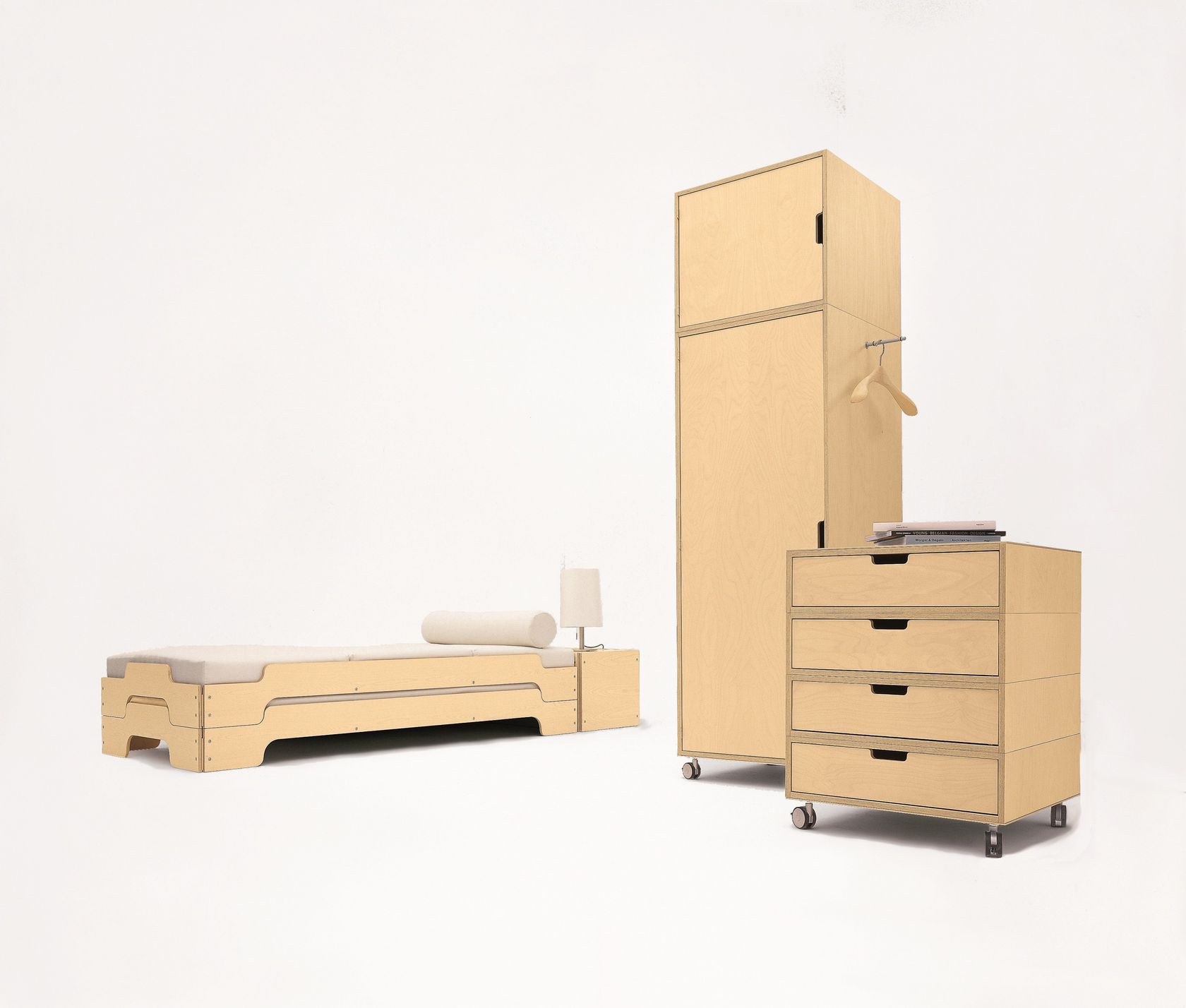 KLASSIC | Stackable bed By Müller Möbelwerkstätten design Rolf Heide