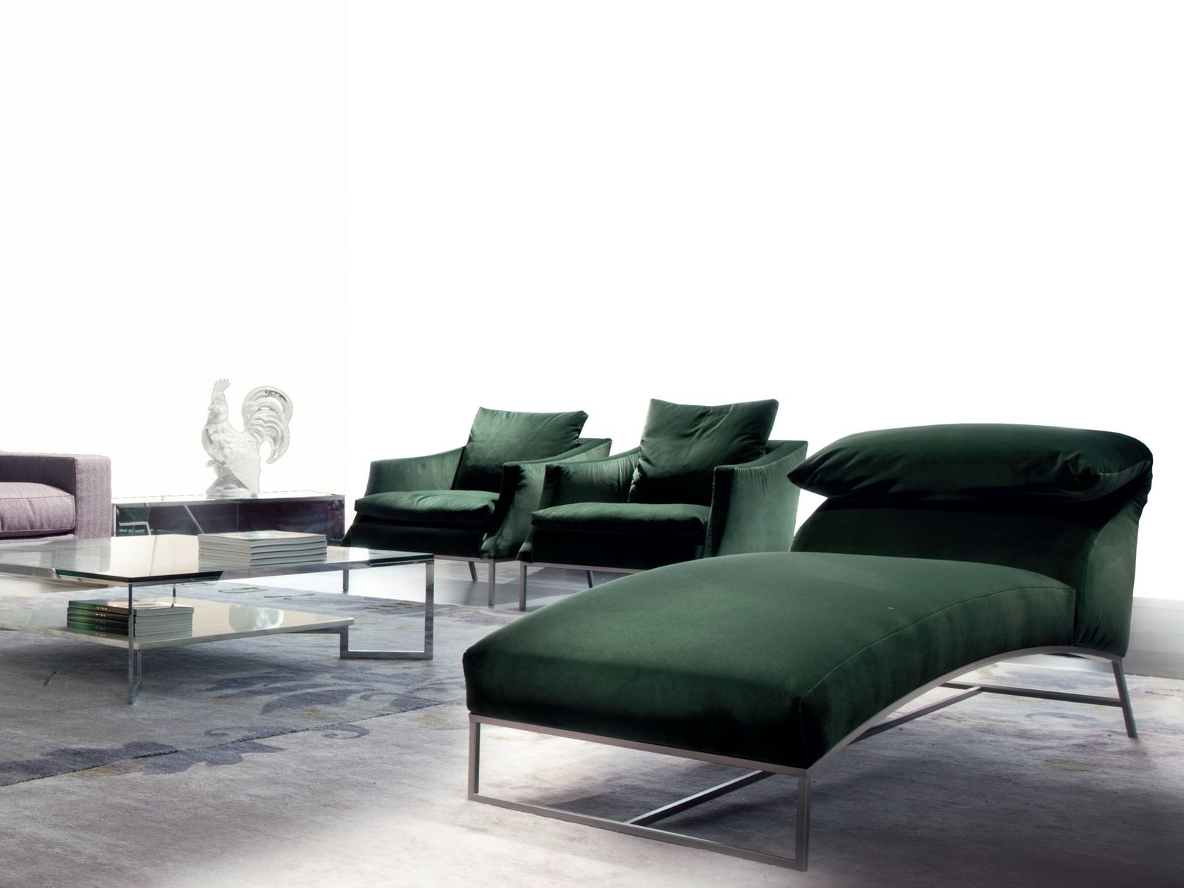 FOREVER YOUNG Lounge chair By ERBA ITALIA design Soressi