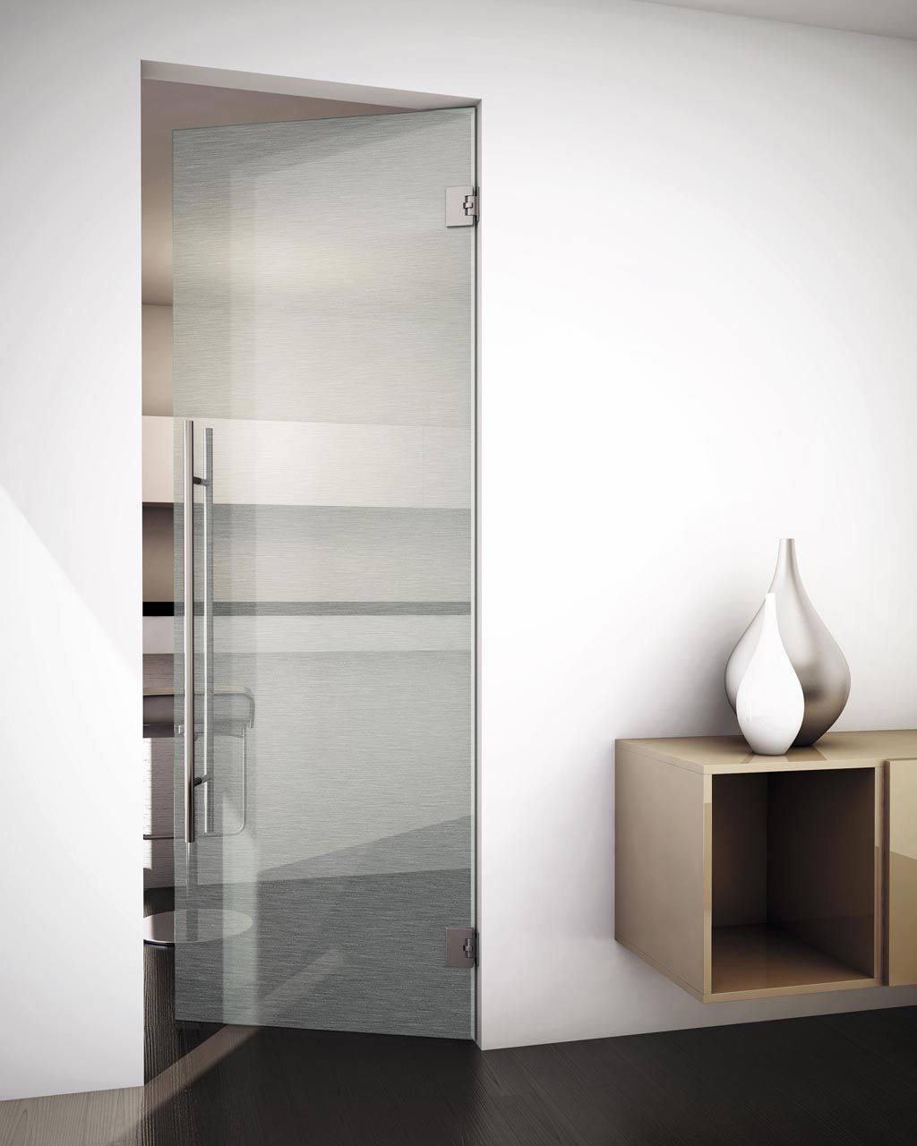 TUTTOVETRO SLIVER V3/MF Doubleacting door By FOA