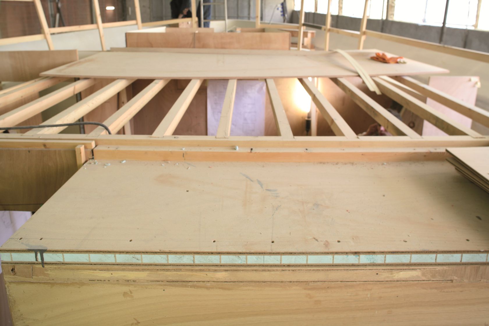 Plywood thermal insulation panel LARICROSS® By BELLOTTI