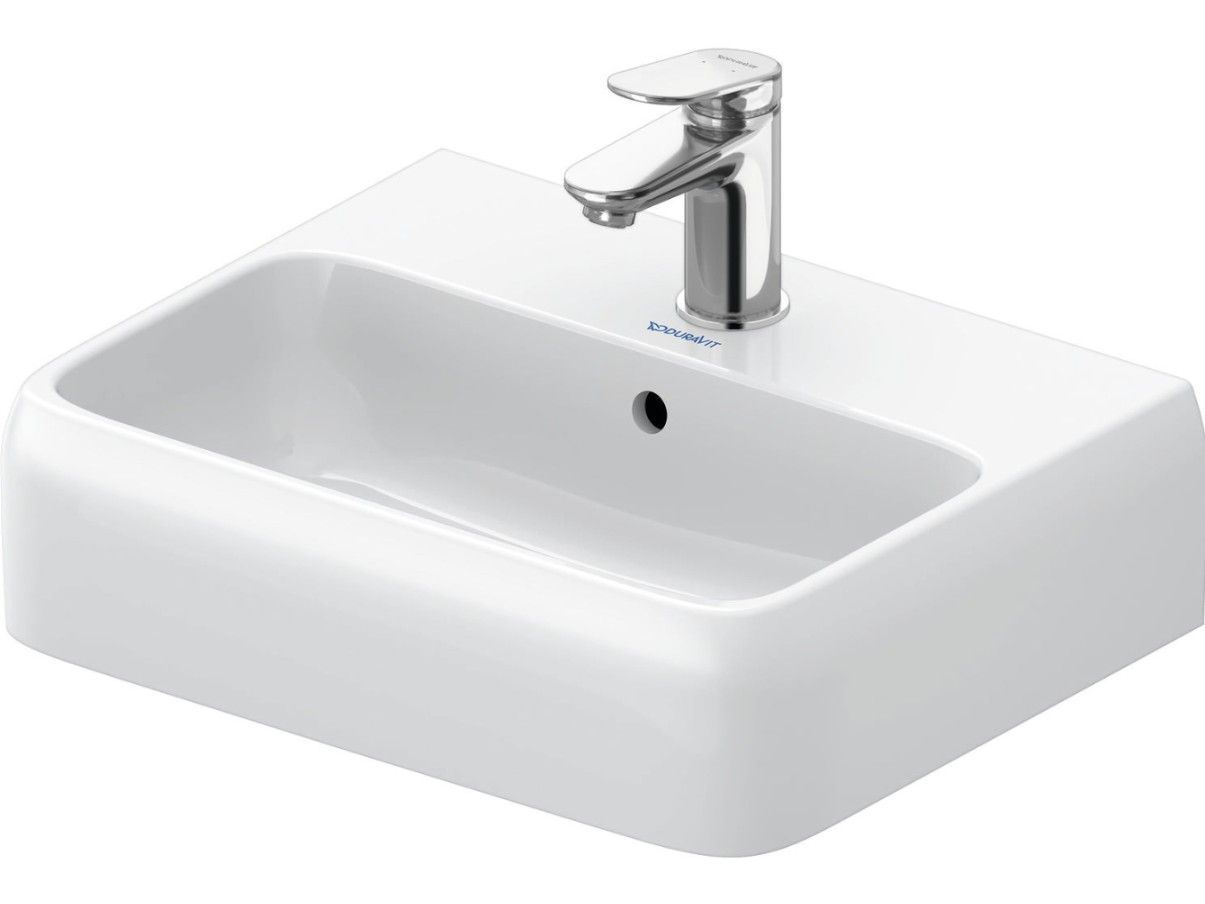 QATEGO Rectangular handrinse basin with overflow By Duravit | design ...