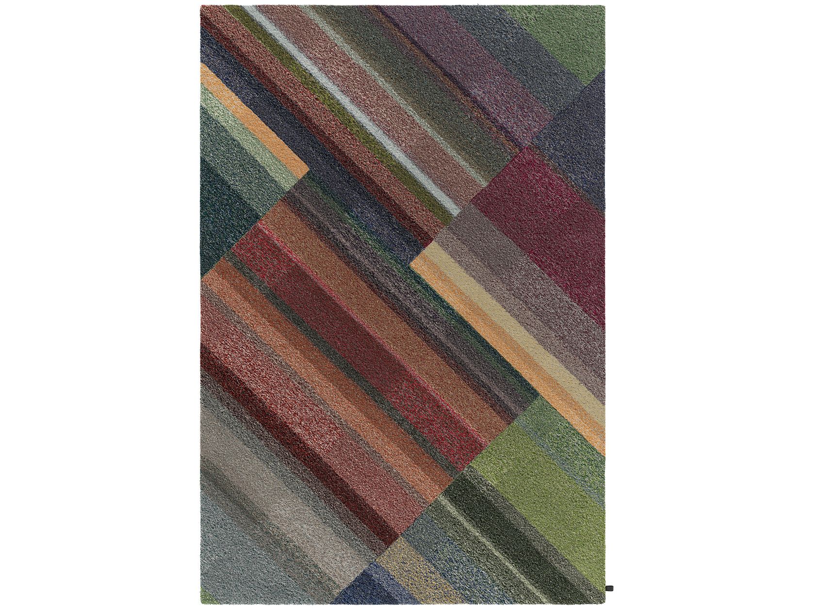 RECYCLED Rectangular handmade wool rug By Kasthall design Ellinor