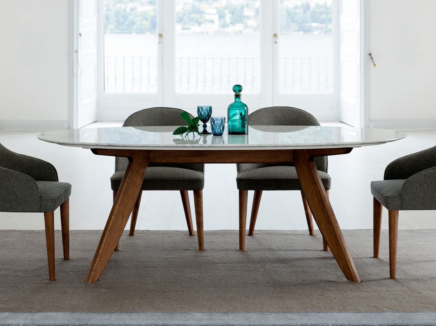 RING | Marble table By BertO design Castello Lagravinese