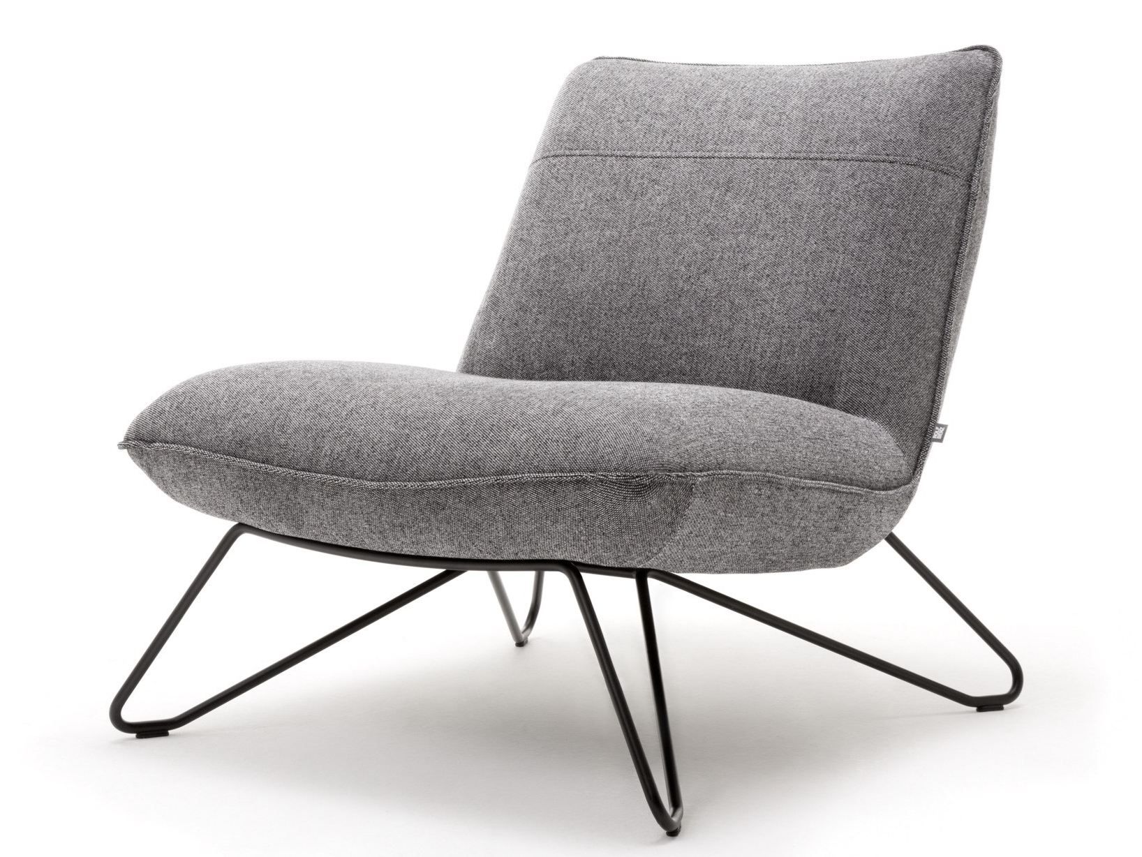 Fabric easy chair ROLF BENZ 394 Fabric easy chair By Rolf Benz design