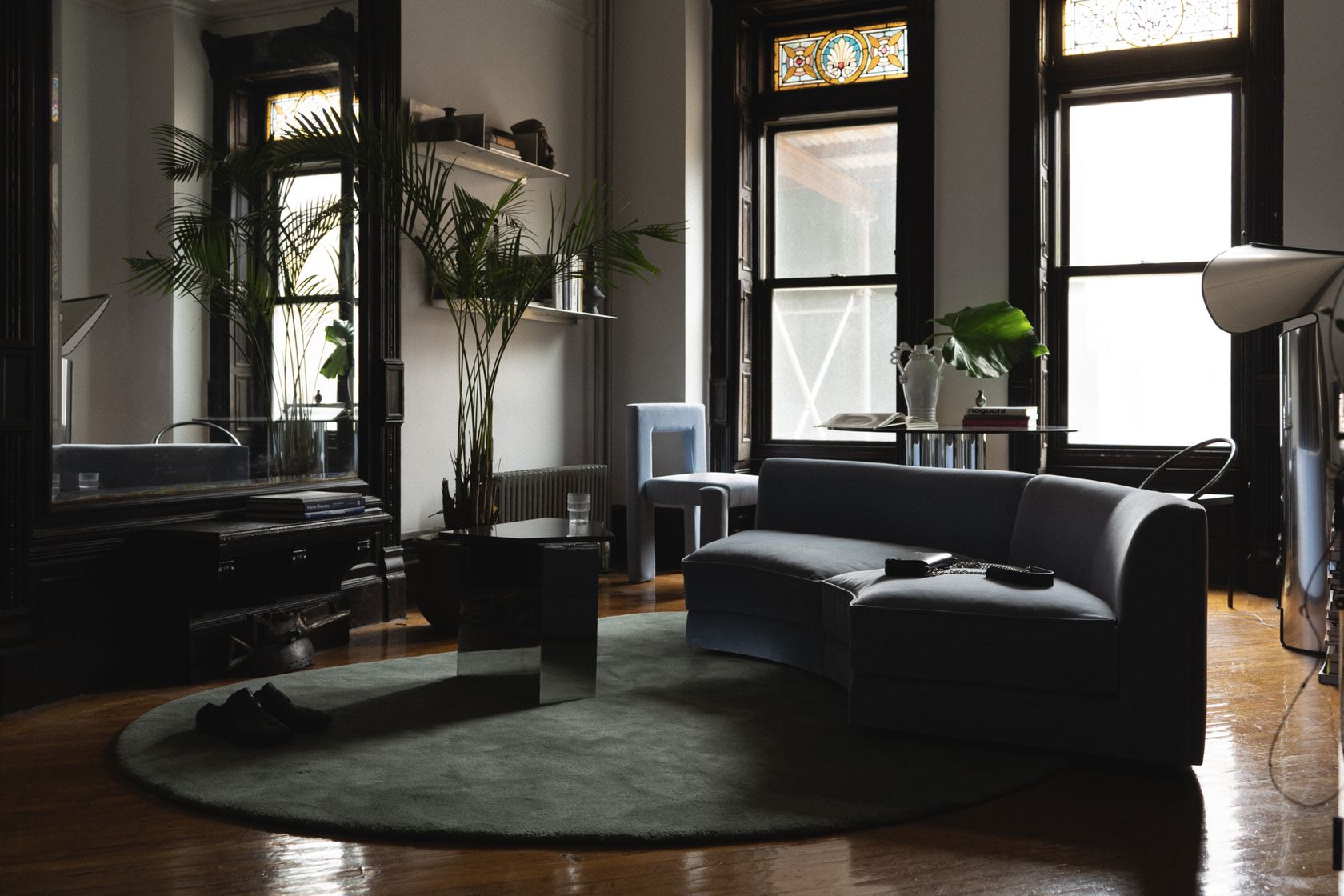 PUDDLE Custom handmade merino wool rug By TRNK