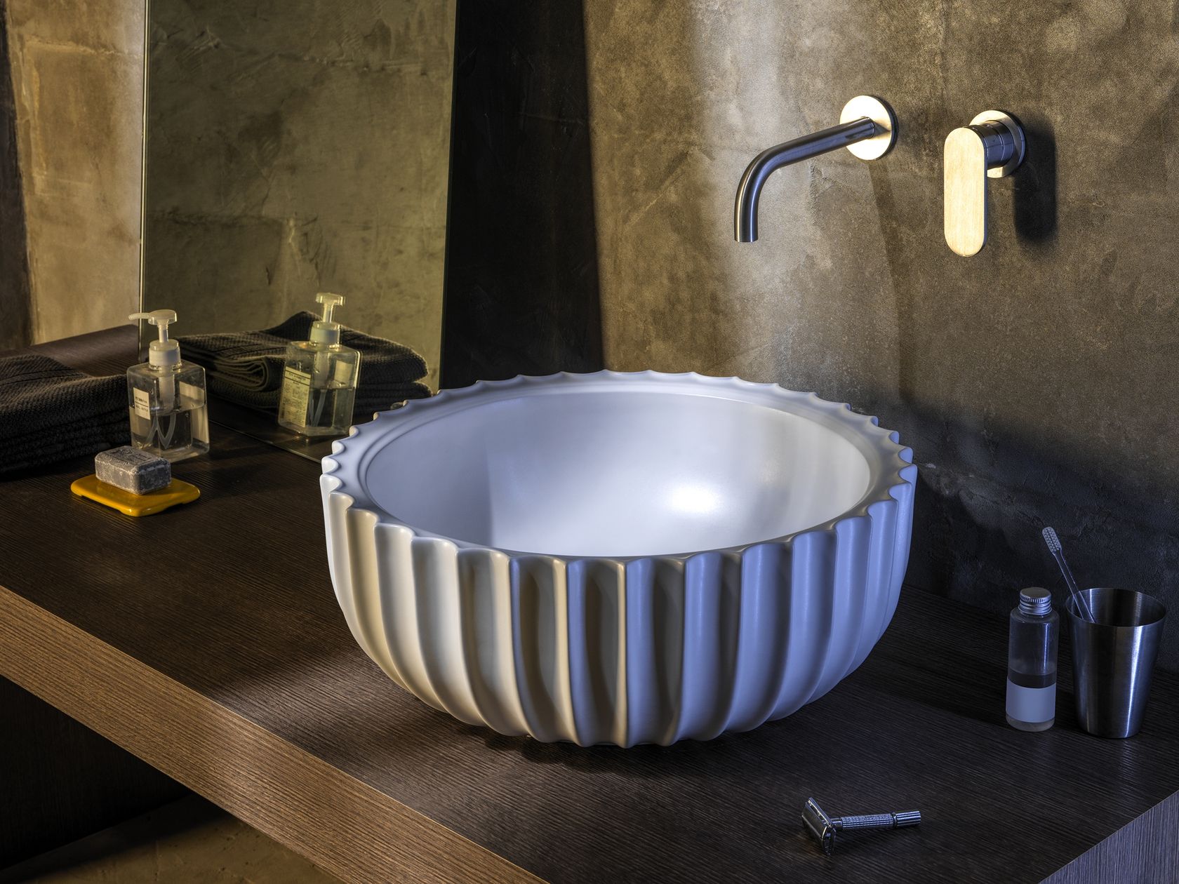 SETTECENTO Countertop ceramic washbasin By Ceramica Flaminia | design ...