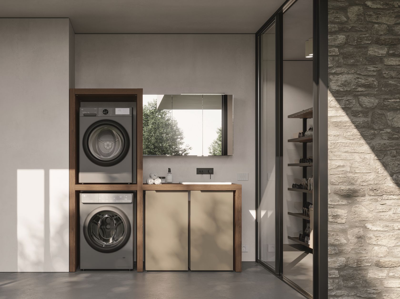 SPAZIO TIME 06 | Mobile lavanderia By Ideagroup