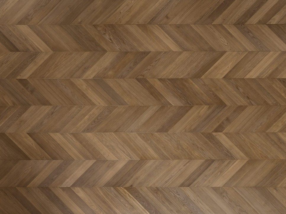 CHEVRON 45° Pavimento in rovere By FOGLIE D'ORO