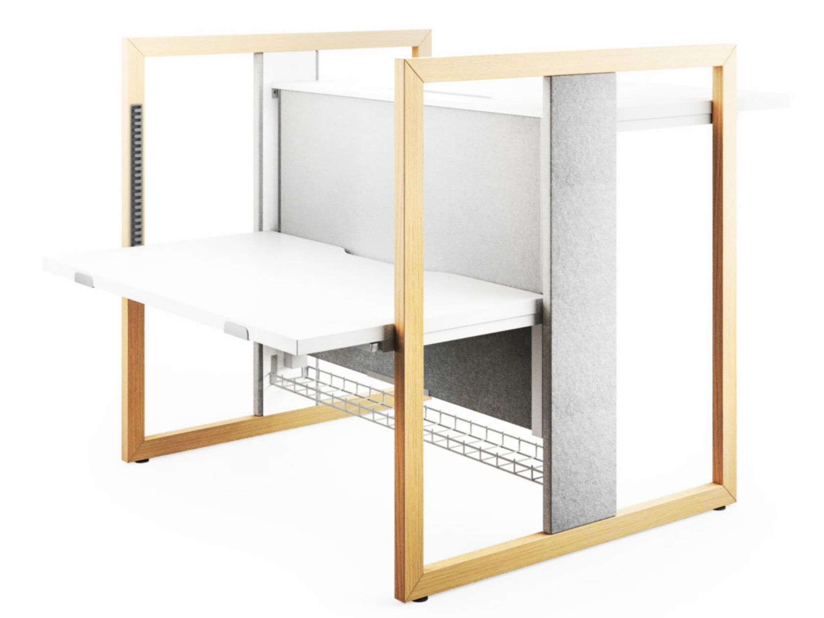 Heightadjustable multiple office desk STAND UP R Stand Up Collection