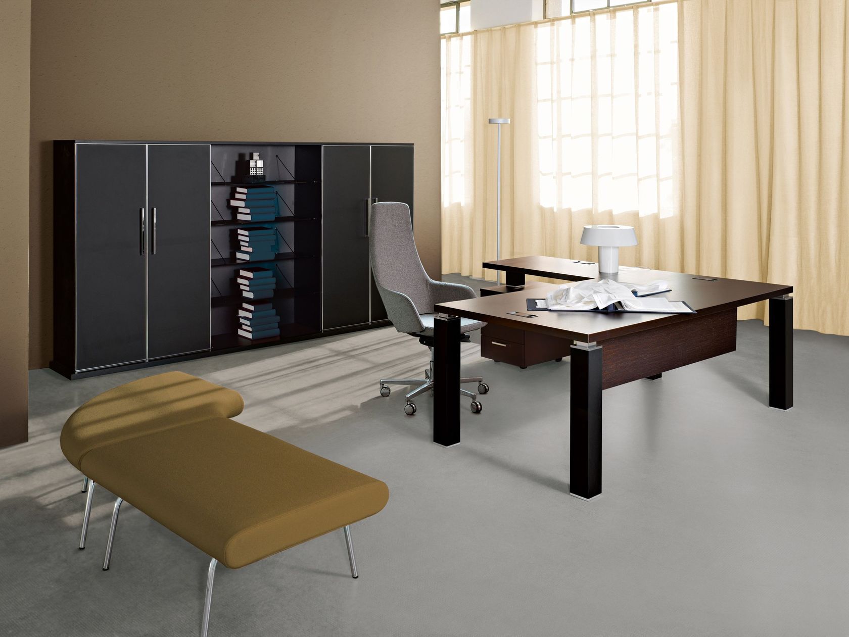 TAO EXECUTIVE Lshaped office desk Tao Collection By design