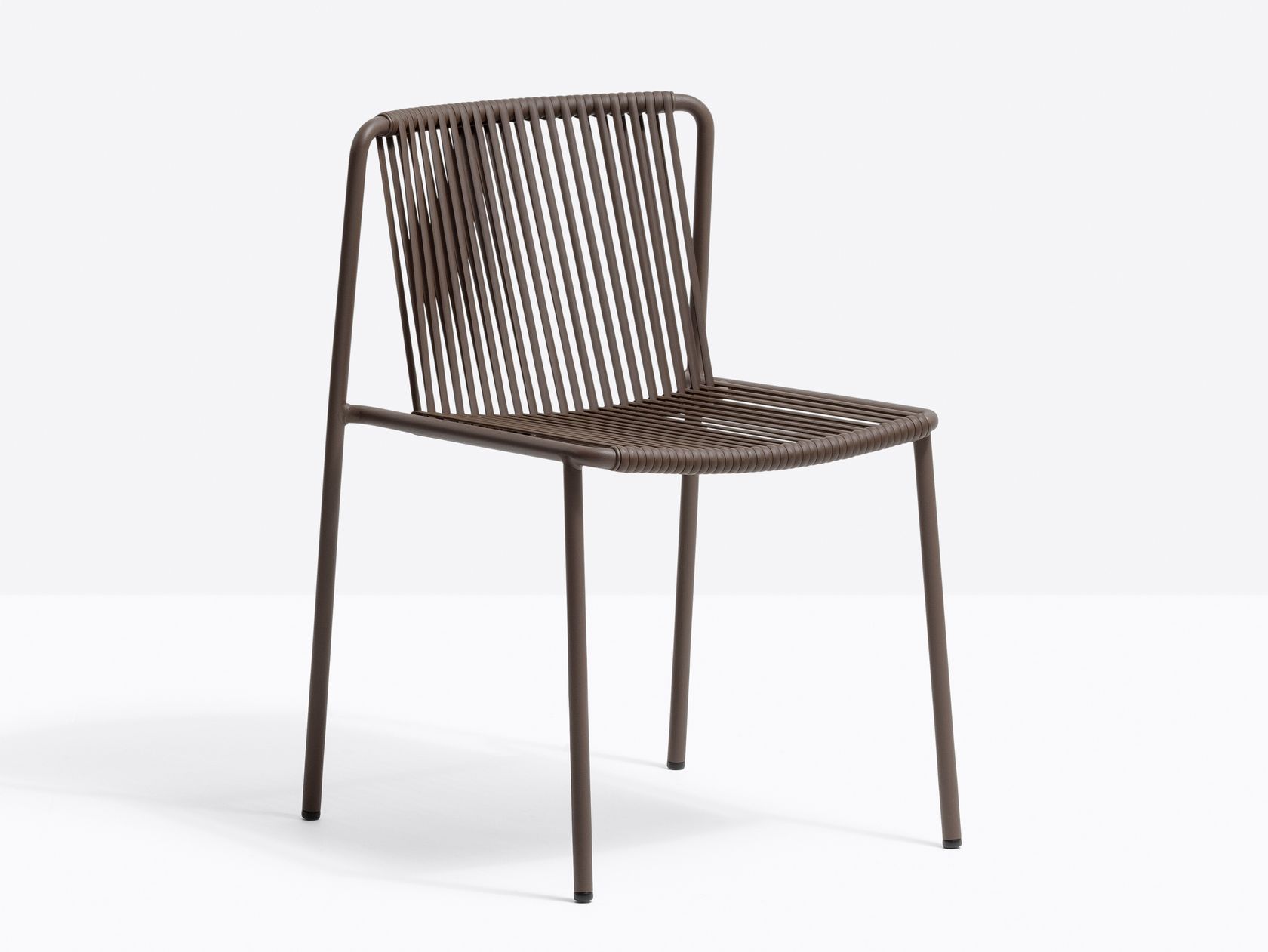 Powder coated steel garden chair TRIBECA 3660 Tribeca Collection By PEDRALI design Simone