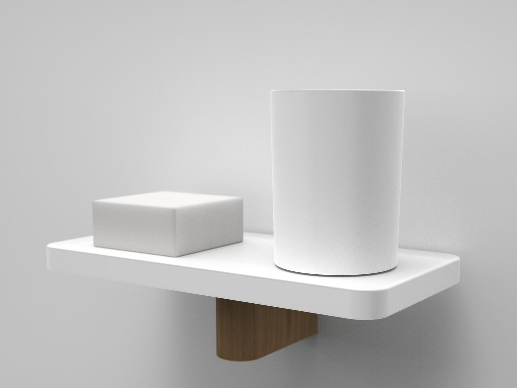 TWIG Bathroom wall shelf Twig Collection By Boffi design Keiji Takeuchi