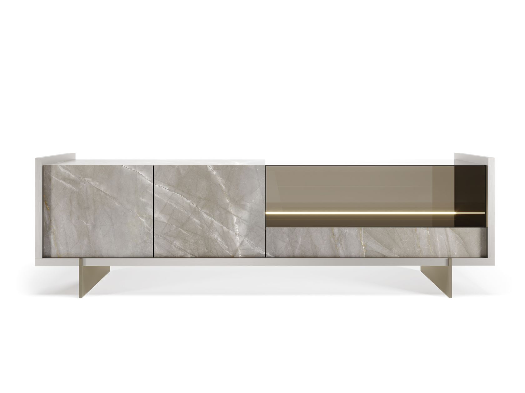 URO BUFFET Sideboard By Reflex | design Luciano Lucatello, Emanuele ...