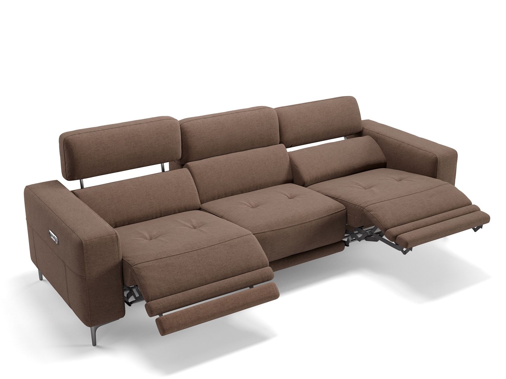 VIGO XXL 3 seater sofa 3 seater fabric sofa By Sofanella
