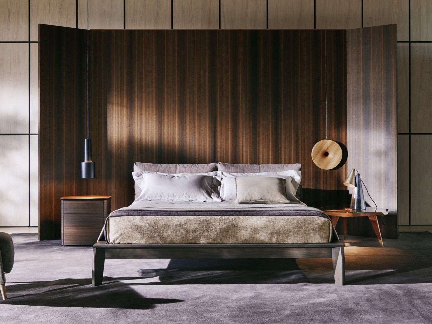 WISH | Fabric bed By Molteni & C. design Rodolfo Dordoni
