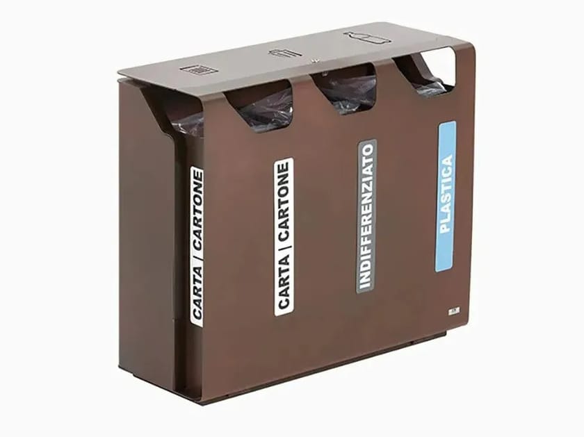 SHIELD - 106SHIELDTRI Litter bin By Fi.Ma