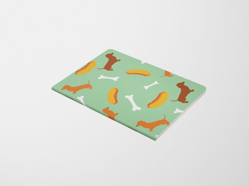 Paper notebook HOT DOGS MMMINI NNNotes / MMMini Collection By PPPattern ...