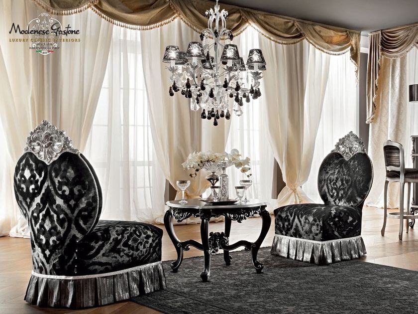 12437 | Fauteuil Fauteuil rembourré en tissu By Modenese Luxury Interiors