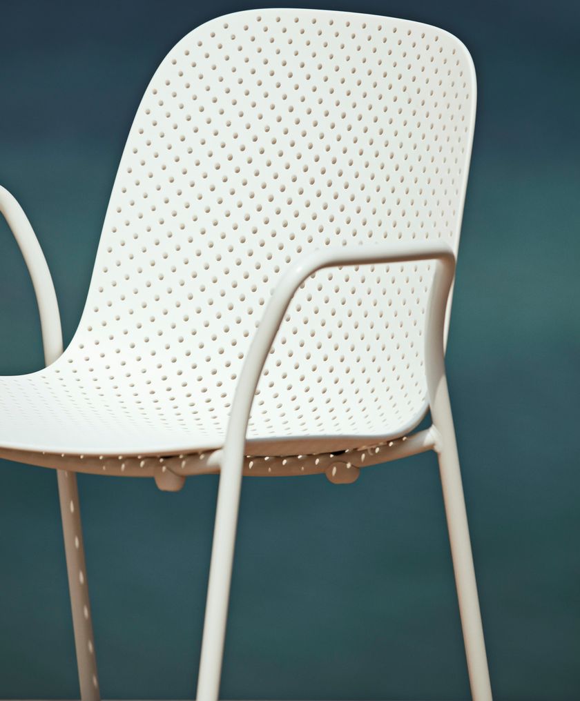 13EIGHTY Stackable polypropylene chair with armrests By Hay | design ...