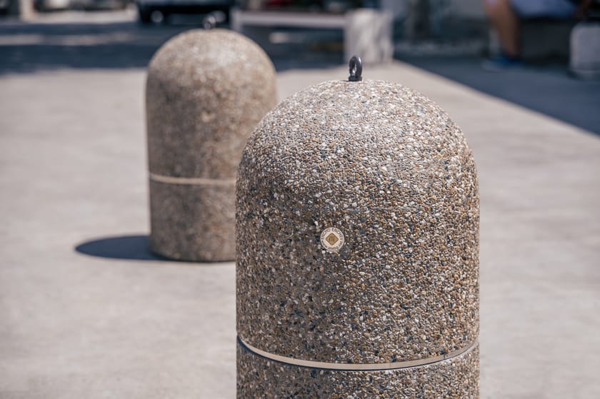 145/146 | Dissuasore by ENCHO ENCHEV - ETE - Dissuasore cilindrico fisso in calcestruzzo per catene - 5