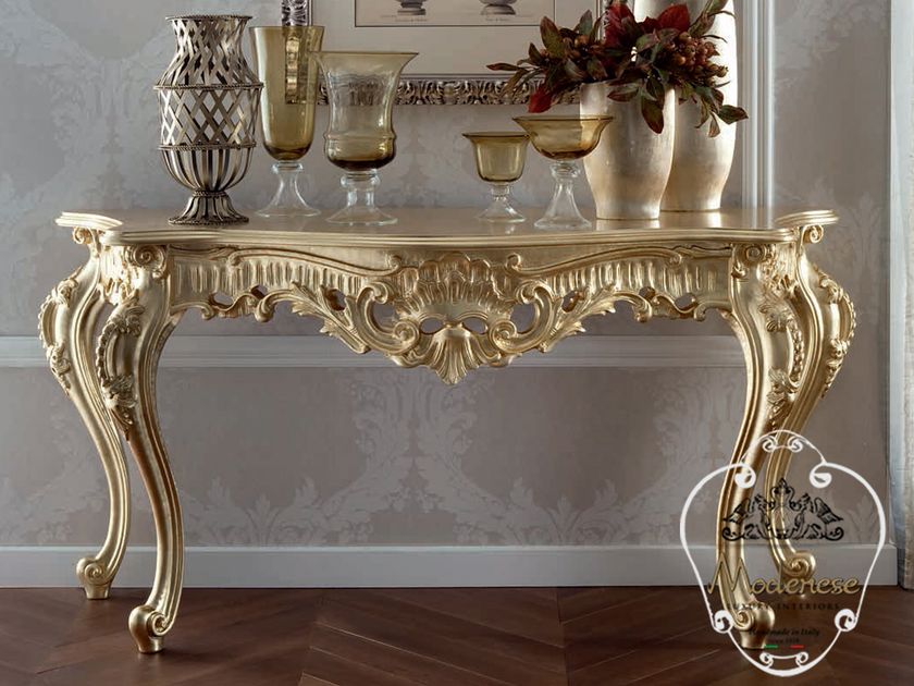 ROYAL Wooden console table By Modenese Luxury Interiors
