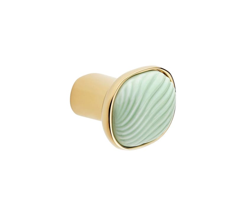 DUNE by Dnd - Pomello per mobili in porcellana e ottone - 9