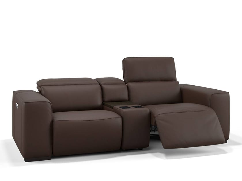 KINO Sofá 2 plazas de cuero By Sofanella