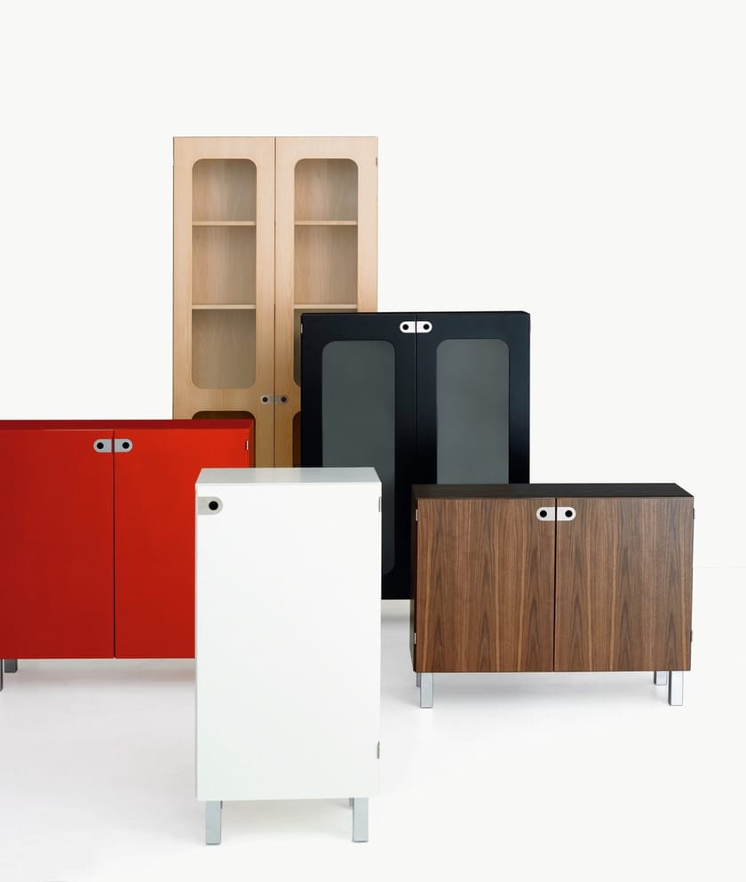 2K-SKÅP | 2K352 by Karl Andersson - Libreria / credenza in legno impiallacciato - 2