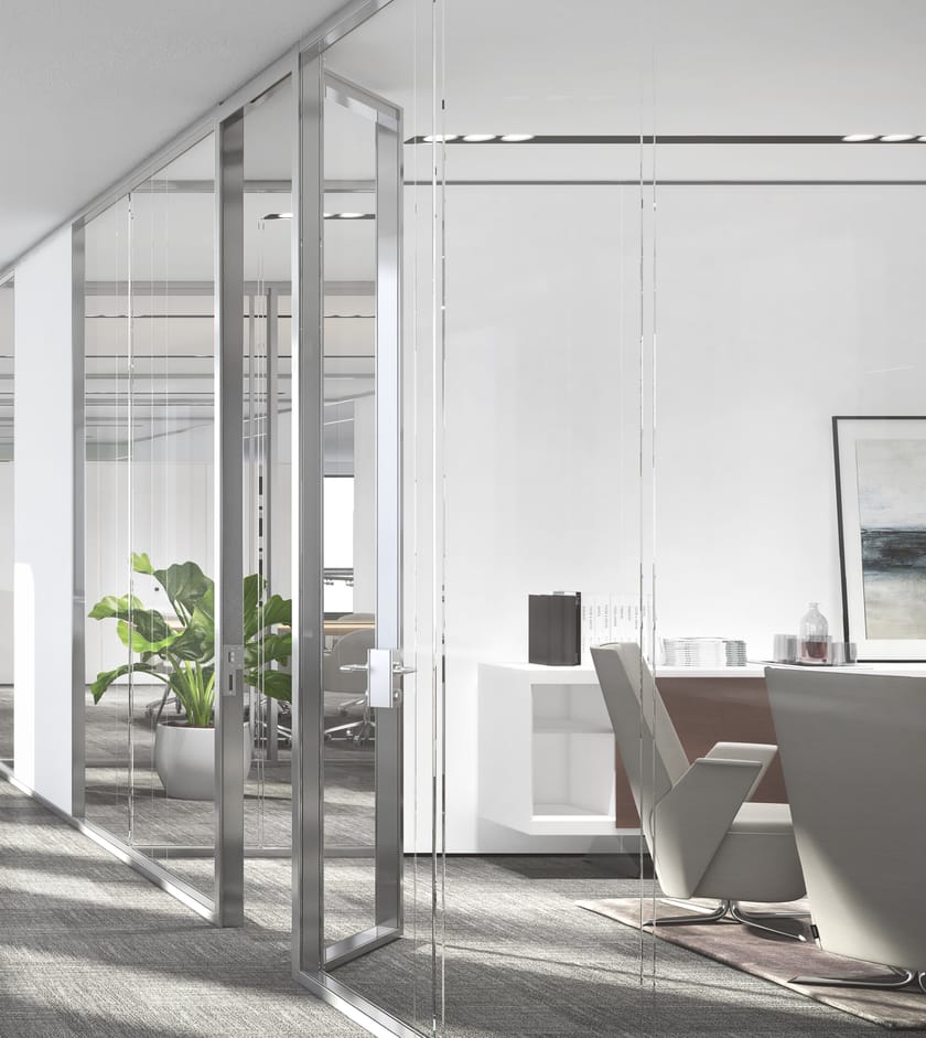 3-6-9 by ESTEL GROUP - Parete mobile in vetro temperato per ufficio - 20