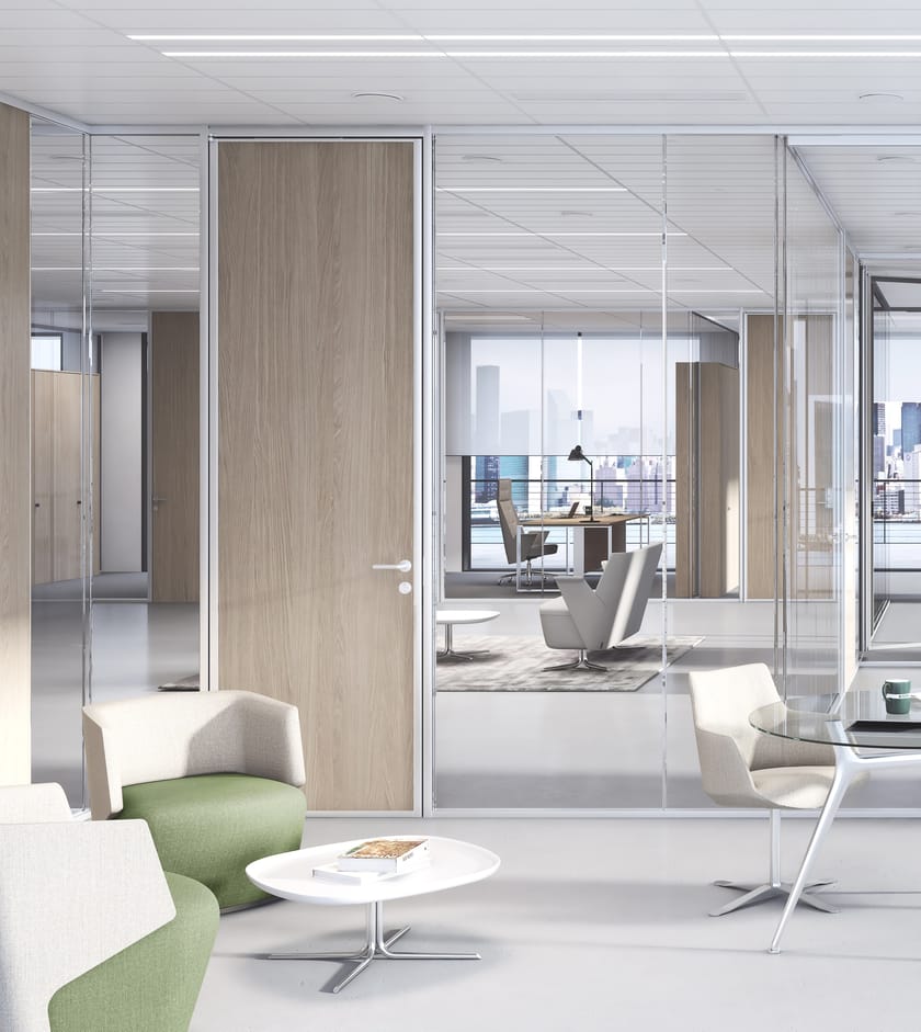 3-6-9 by ESTEL GROUP - Parete mobile in vetro temperato per ufficio - 19