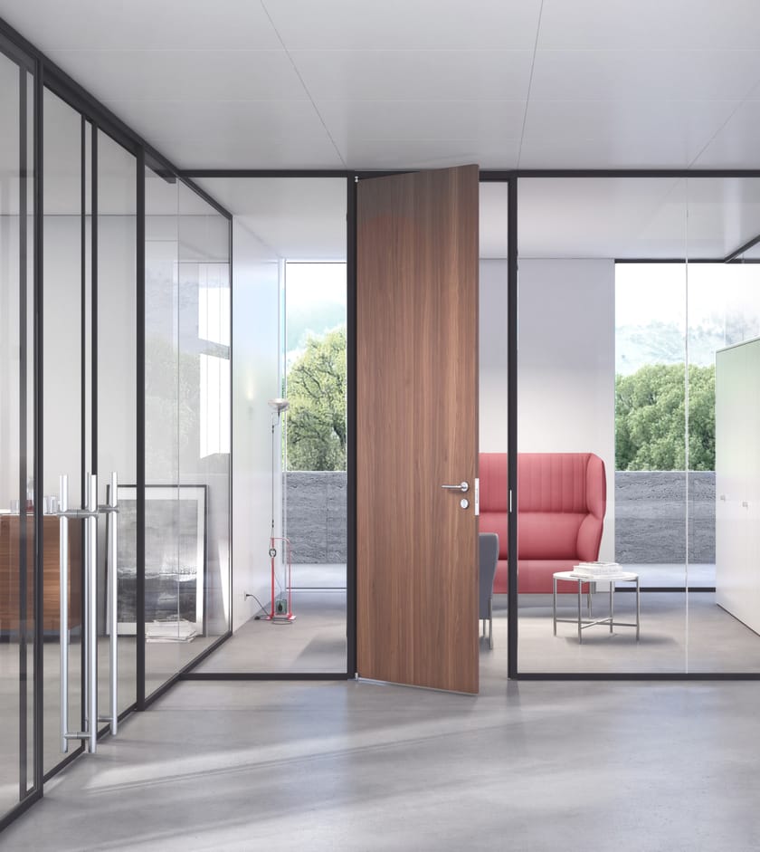 3-6-9 by ESTEL GROUP - Parete mobile in vetro temperato per ufficio - 10