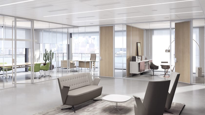 3-6-9 by ESTEL GROUP - Parete mobile in vetro temperato per ufficio - 18