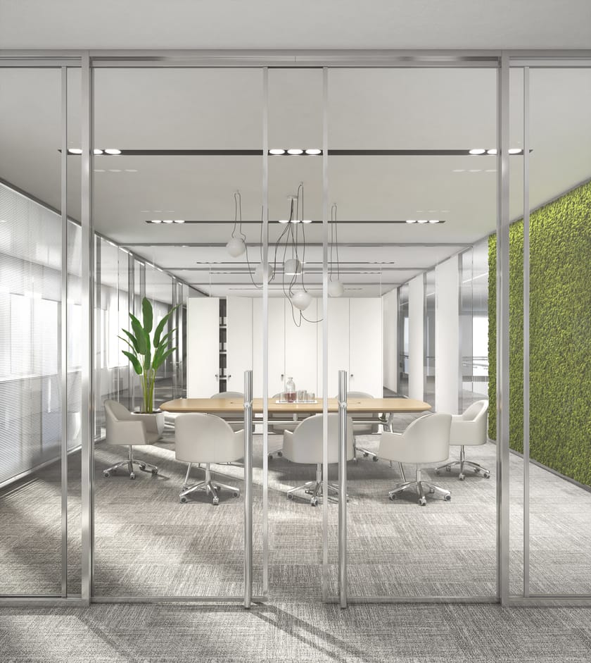 3-6-9 by ESTEL GROUP - Parete mobile in vetro temperato per ufficio - 23