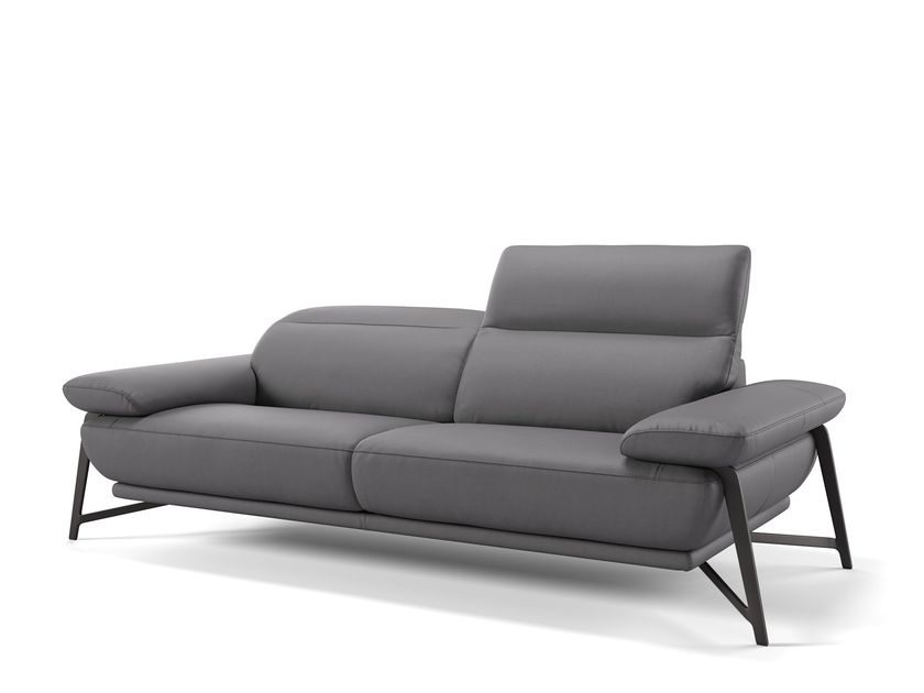 BIANCO 3 seater leather sofa By Sofanella