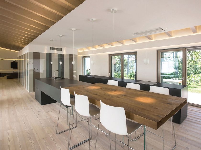 36E8 FENIX | Cuisine avec îlot Collection 36e8 By Lago design Daniele Lago