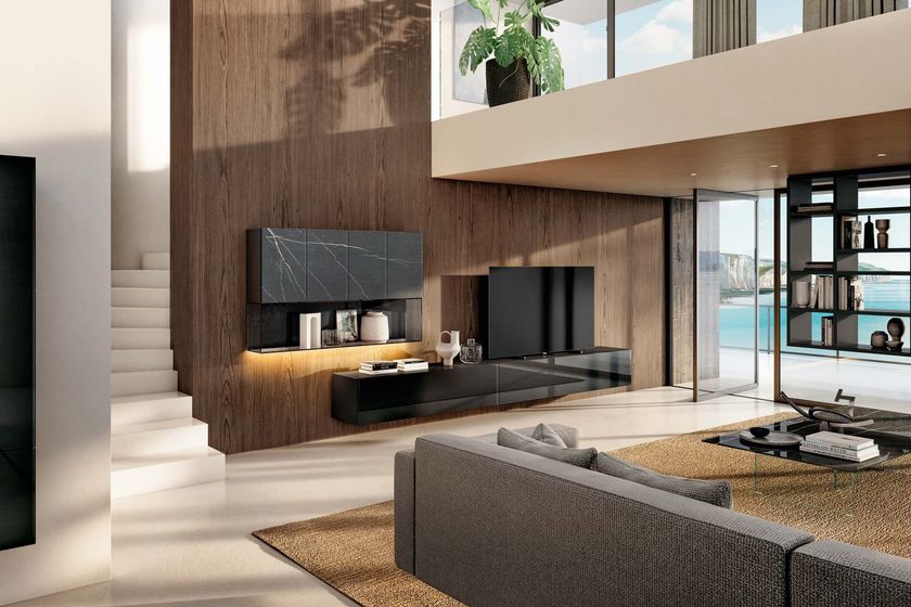 36E8 - 1192 | Storage wall Sectional storage wall By Lago | design ...