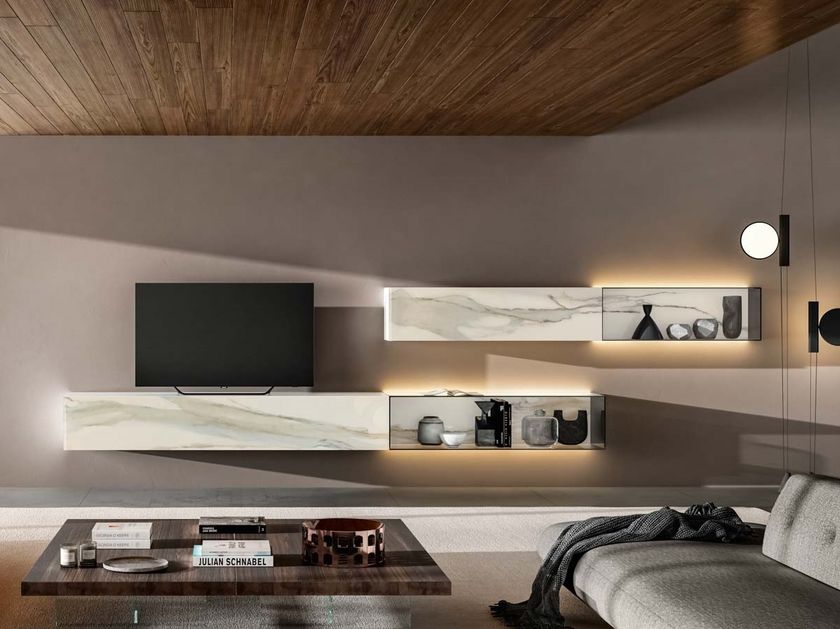 36E8 - 1195 | Storage wall 36e8 Collection By Lago design Daniele Lago