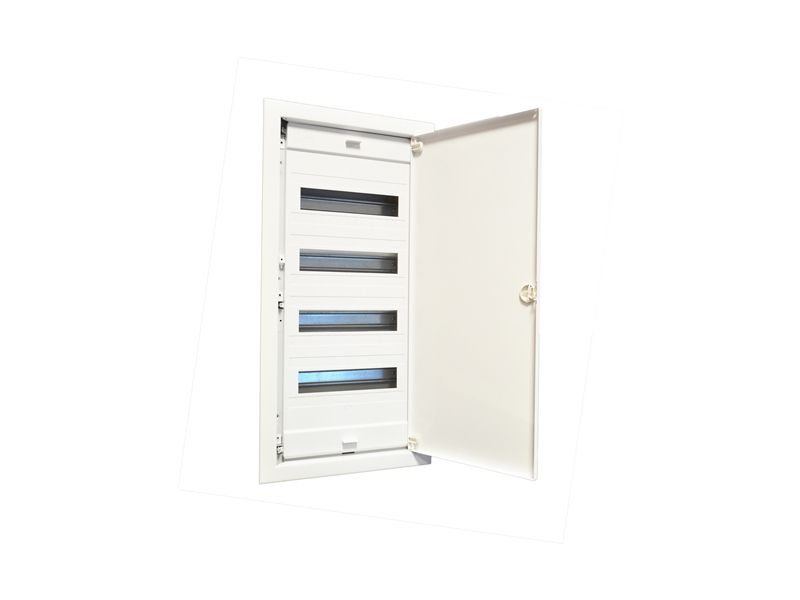 Cassetta per impianto elettrico 4 ROW FLUSH ENCLOSURE 48 MODULE - Garo
