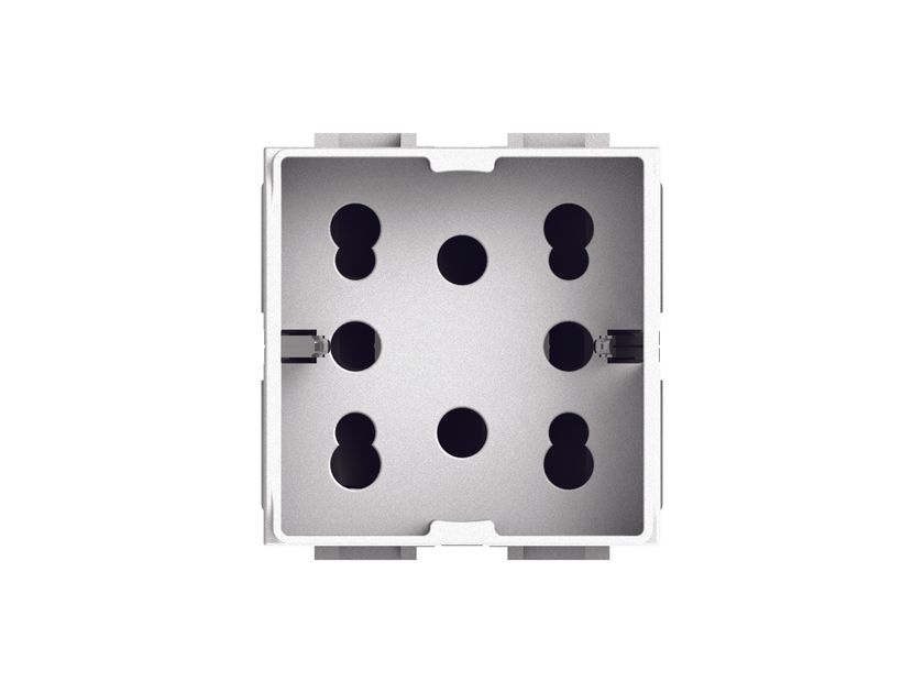 P SERIE 2-Module electrical outlet By 4 BOX