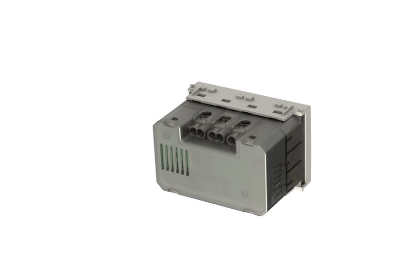 4BUSBP503.NT by 4 BOX - Presa elettrica a 3 moduli con USB - 3