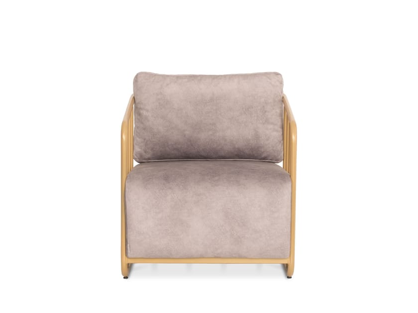 BASKET 2.0 by 5A Design - Poltroncina in pelle con braccioli - 2