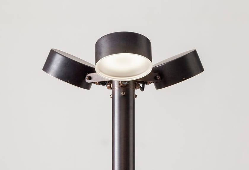 ACELUM by Aldo Bernardi - Testa palo a LED in ottone - 3