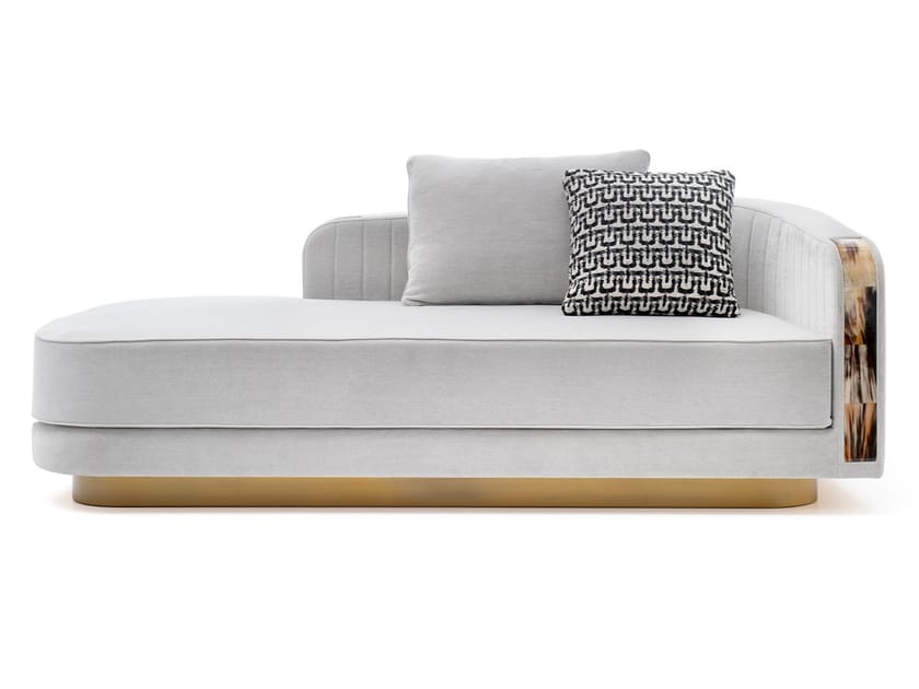 SHINE Chenille day bed By ARCAHORN design Filippo Dini