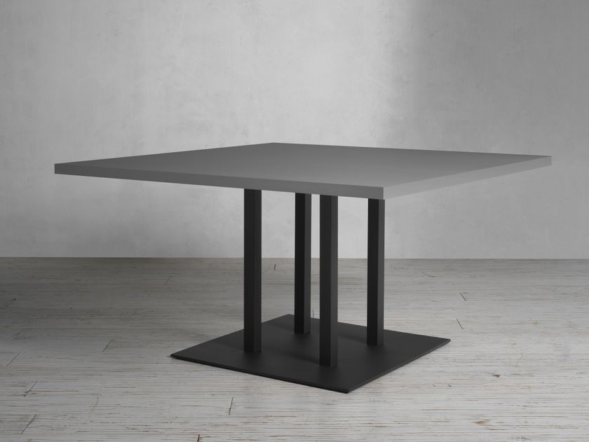 SLIM Q Steel table base By PF Stile